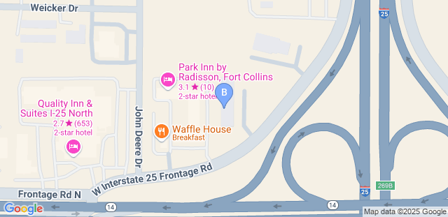 Map to Beautifully Savage Fort Collins